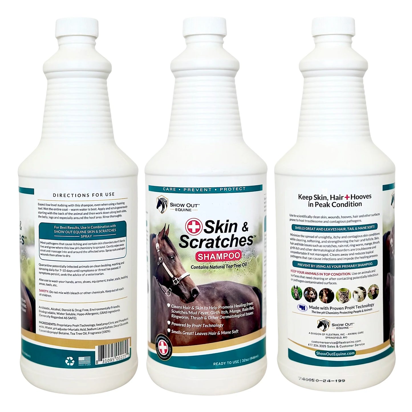 Show Out Skin & Scratches Shampoo 32oz